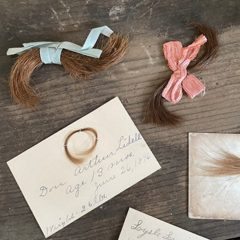 Victorian Hair Mourning/Memento