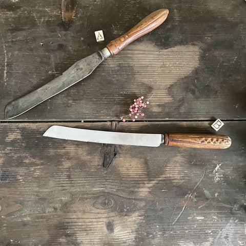 Antique Carved Handle Knives