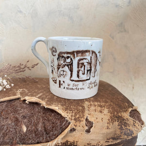 Childs E&F Victorian Alphabet Mug