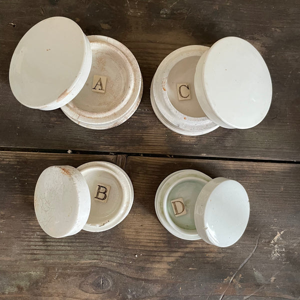 Plain Victorian Chemist Pots