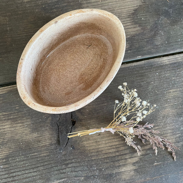 Antique Stained Meat Pot