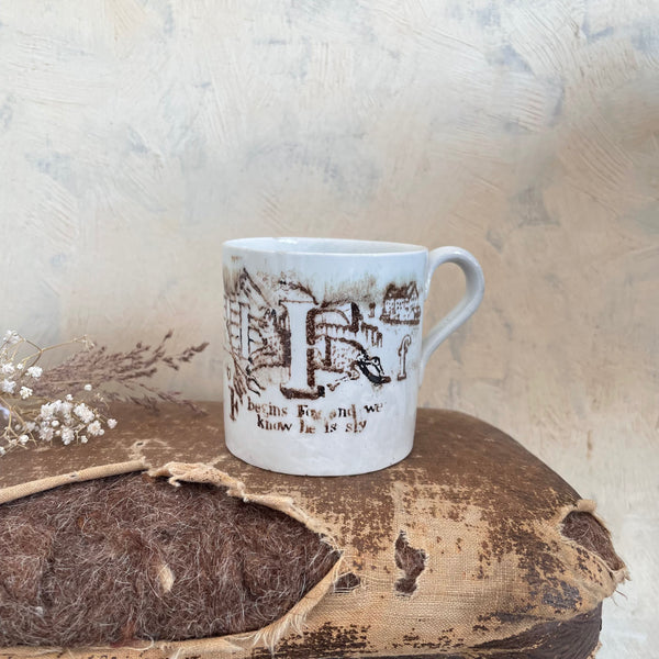Childs E&F Victorian Alphabet Mug
