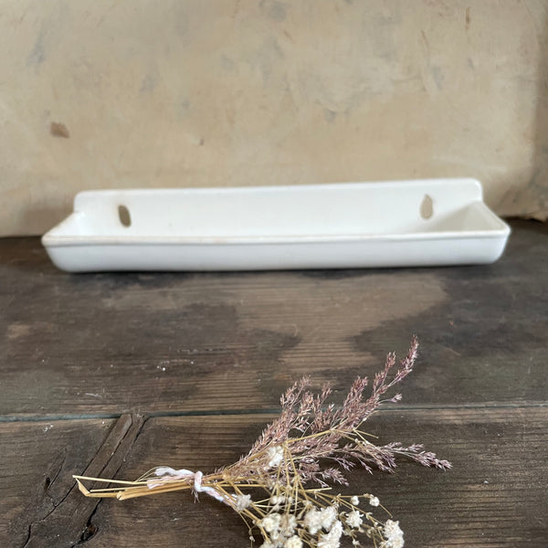 Antique French Ceramic Wall Tray