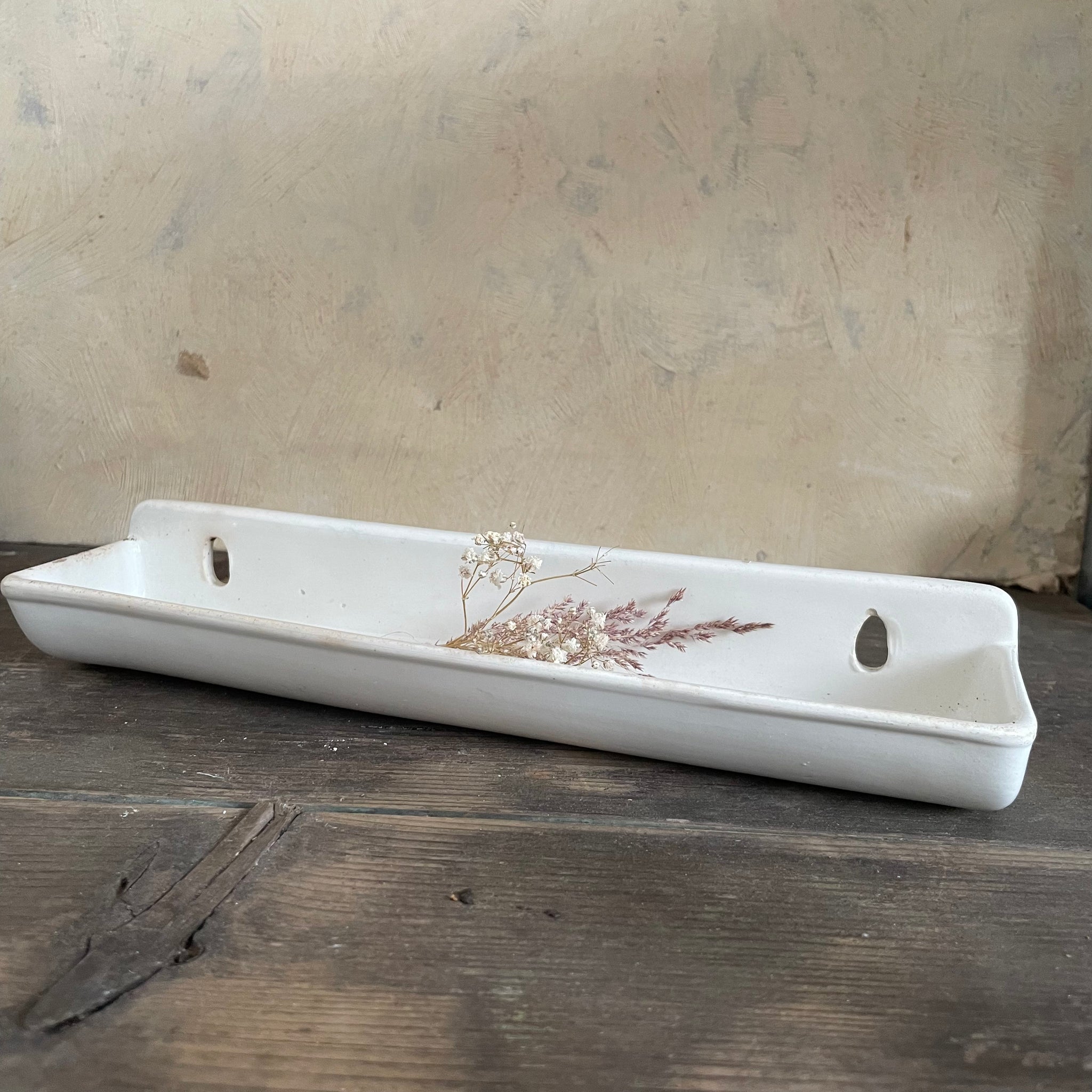 Antique French Ceramic Wall Tray