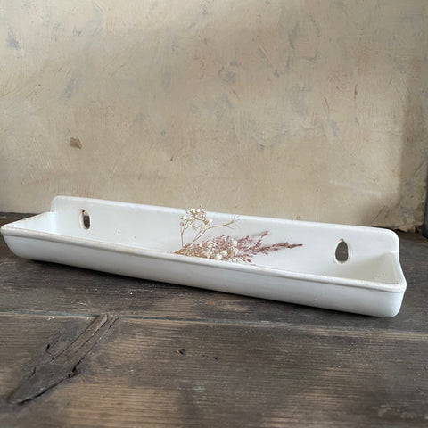Antique French Ceramic Wall Tray