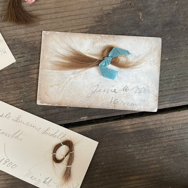 Victorian Hair Mourning/Memento