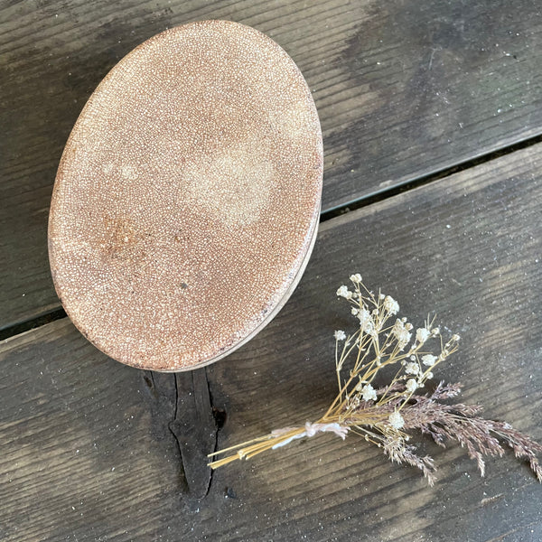 Antique Stained Meat Pot