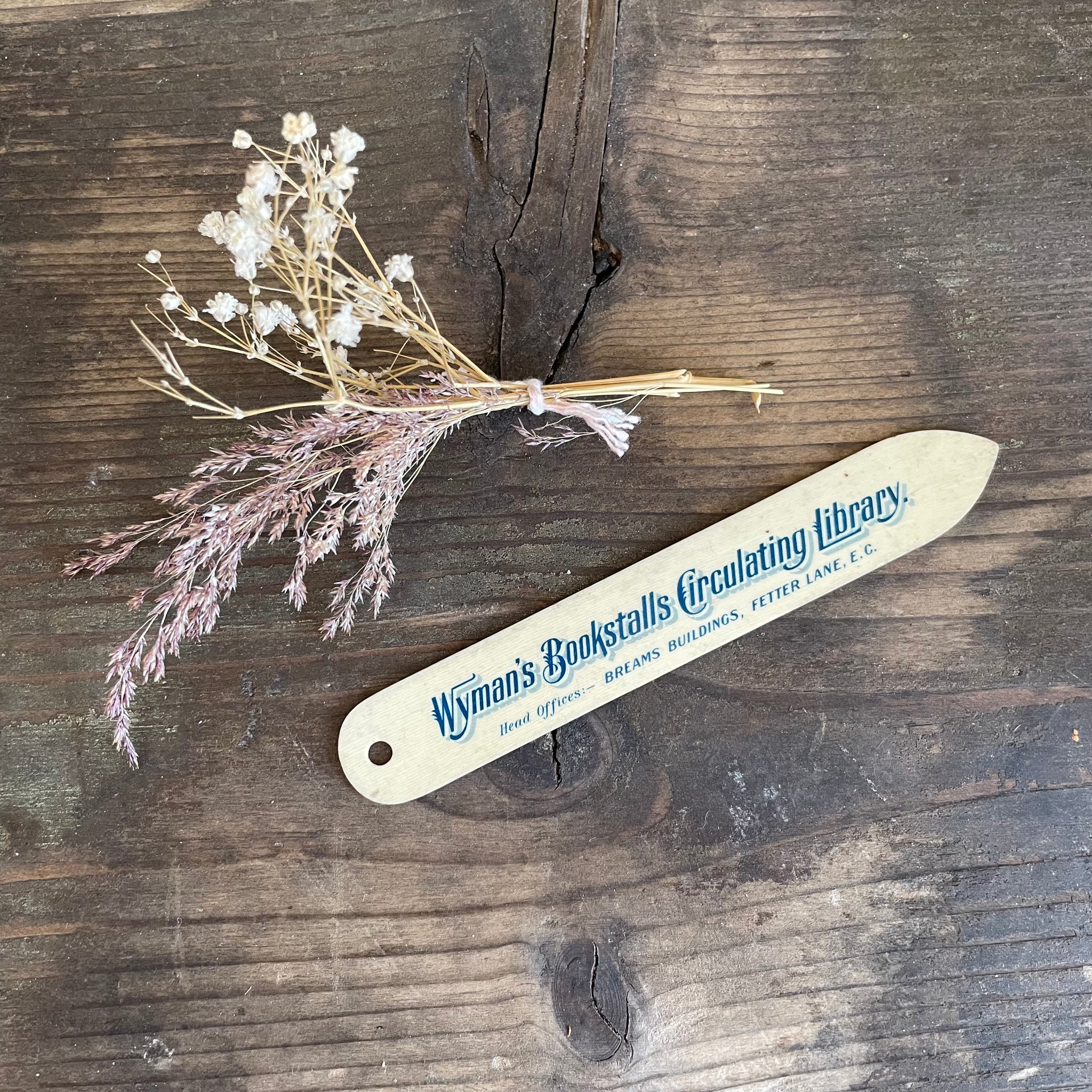 Antique Unusual Book Mark