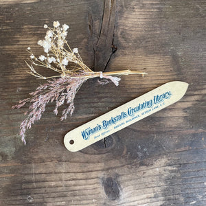 Antique Unusual Book Mark
