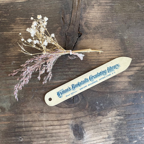 Antique Unusual Book Mark