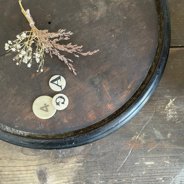 Antique Dome Wood Base