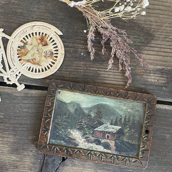 Antique Miniature Child Slate Board