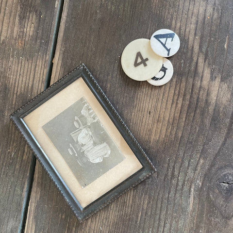 Antique Miniature Victorian Photo Frame