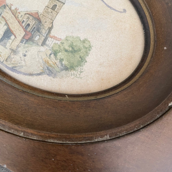 Antique Beautiful Wood Photo Frame