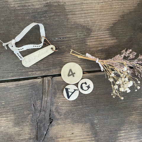 Antique Bone Fob
