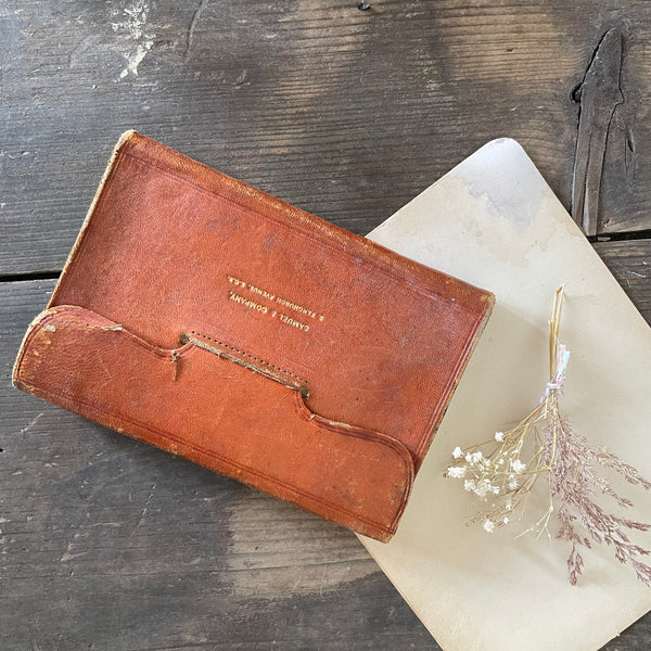 Antique W.G&M.A James Bank Book