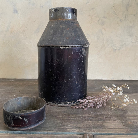 Antique Toleware Tin