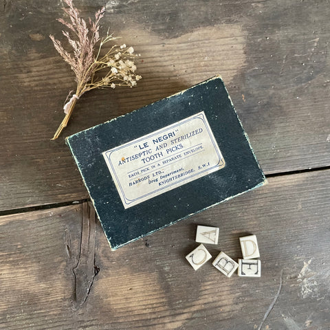 Vintage French Dental Box