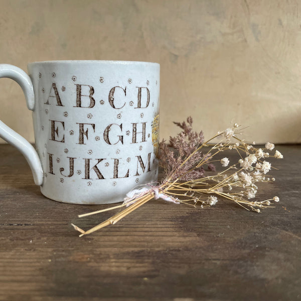 Childs Victorian Alphabet Mug