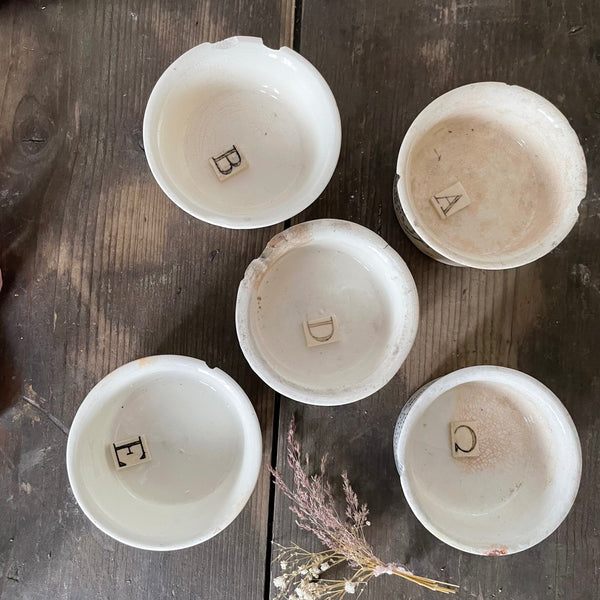 Victorian Meat Paste Pots