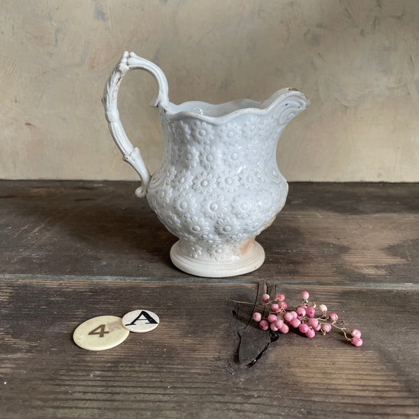 Antique Victorian Daisy Jug