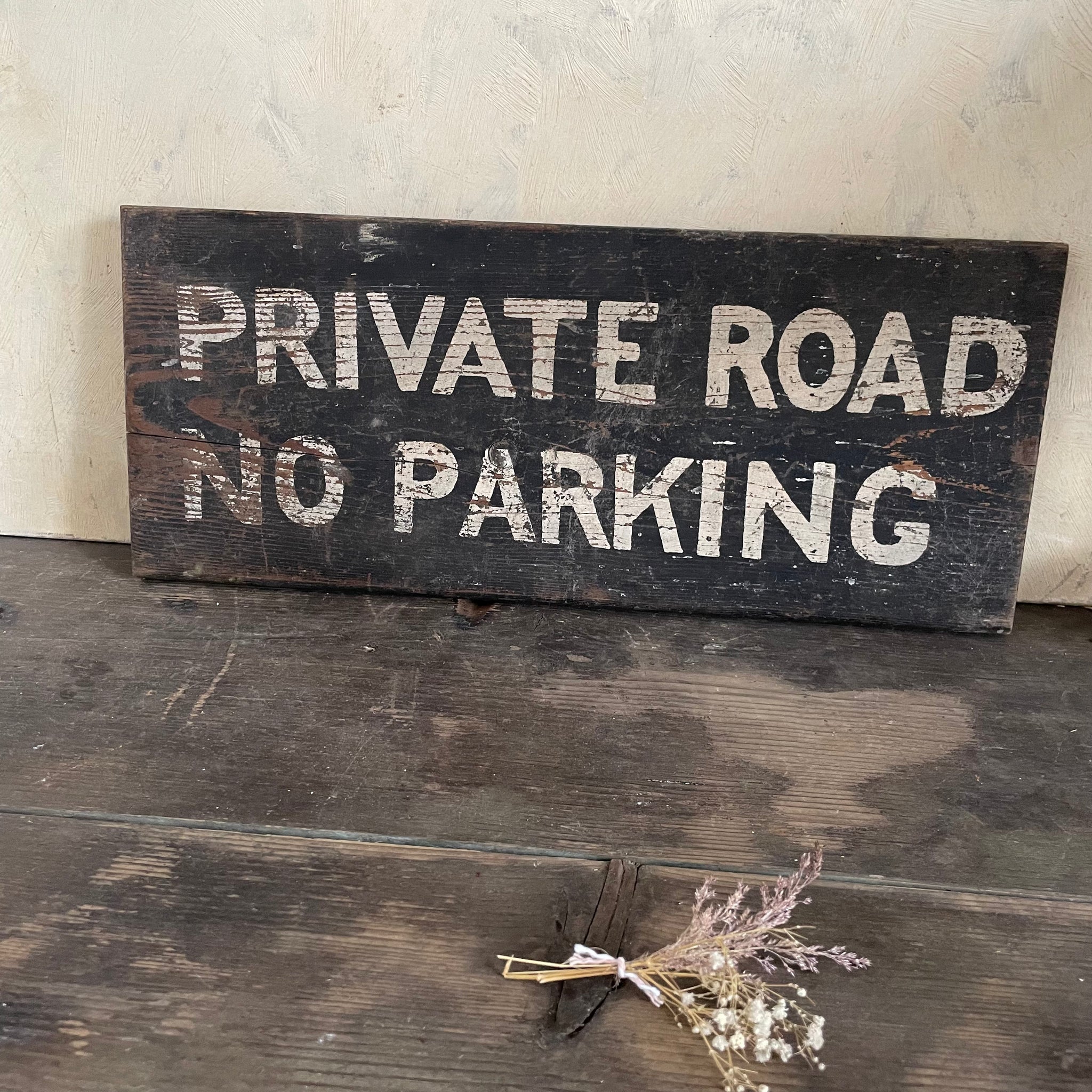 Vintage Private Road