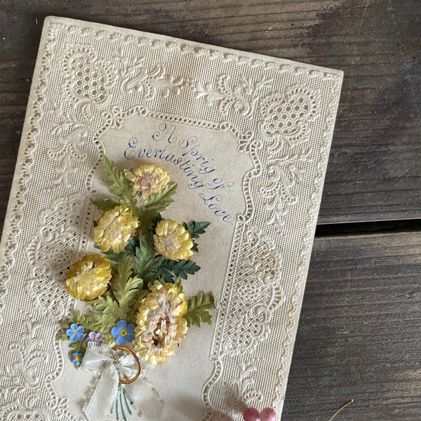 Victorian Love Note Card