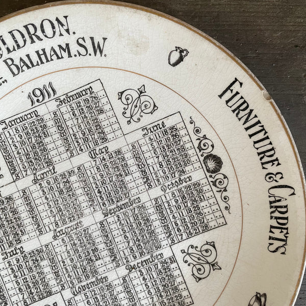 Edwardian Advertising Plate