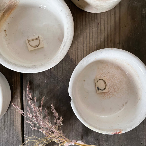 Victorian Meat Paste Pots