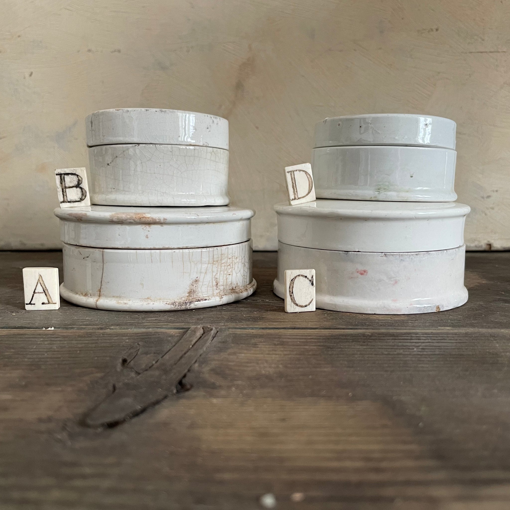 Plain Victorian Chemist Pots