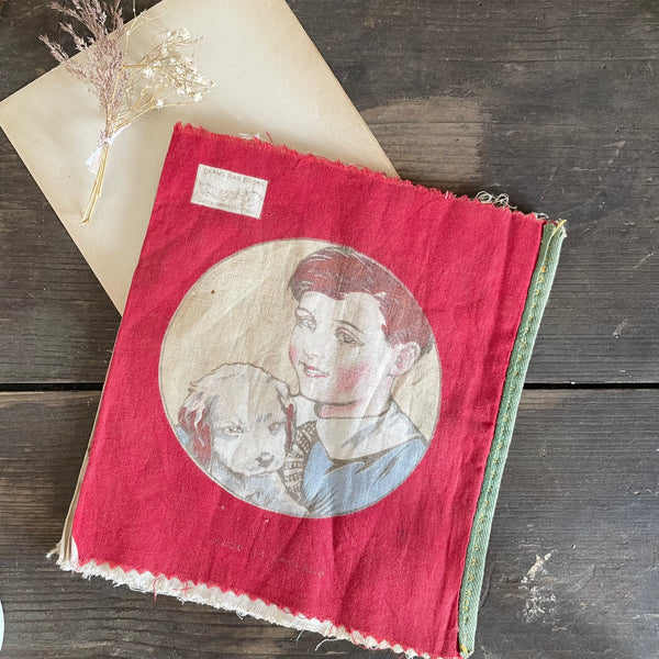 Vintage Fabric Book 'Friendly Folk'
