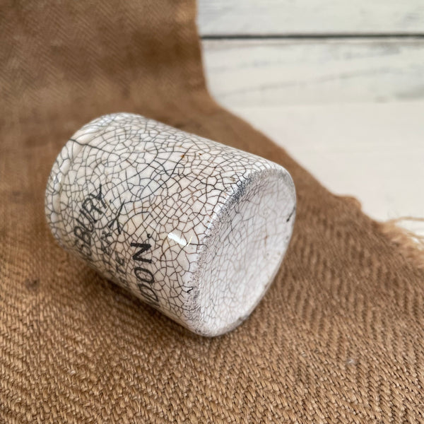 Beautifully Crazed J.Sainsbury Bloater Paste London Pot