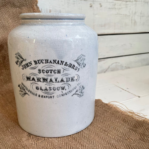 RARE John Buchanan & Bros Jar