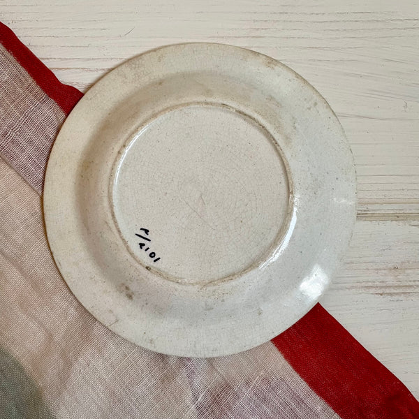 1840s Motto Plate - Commit Not Offences