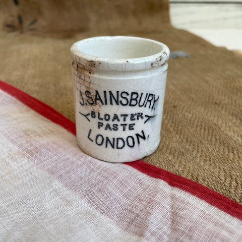 J.Sainsbury Bloater Paste Pot