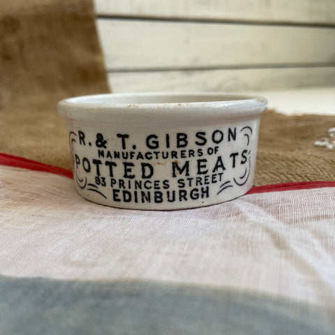 R.&T. Gibsons Potted Meat Pot
