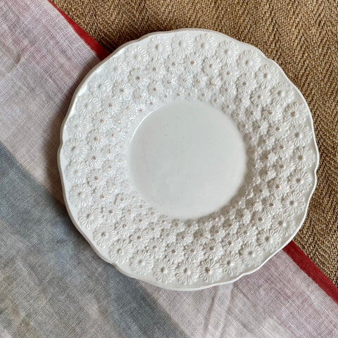 Antique Daisy Rimmed Small Plate