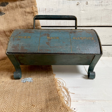 Beautiful Edwardian Toleware Spice Dispenser