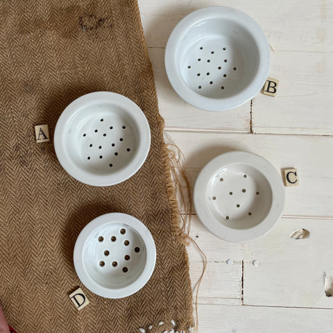 Vintage Small Strainers