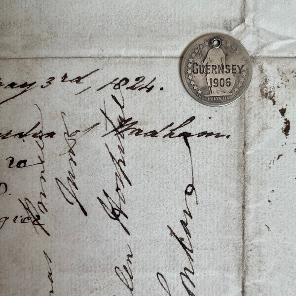 Guernsey 1906 Love Token