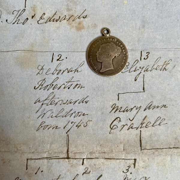 Grandma 8 Dec 1901 Love Token