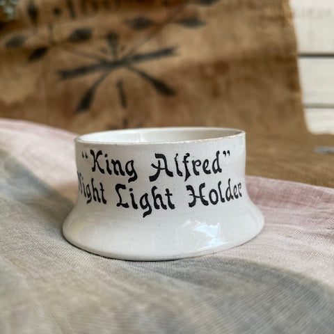 Victorian King Alfred Night Light Holder