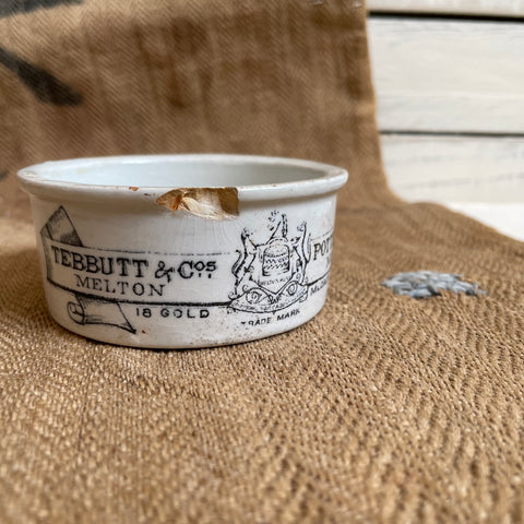 Victorian Tebbutt & Co Pot