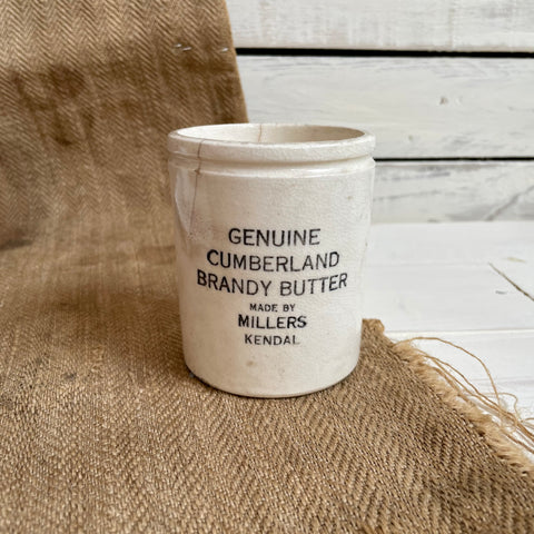 Weathered & Worn Brandy Butter Pot