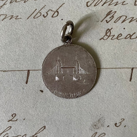 London Tower Bridge Pictorial Love Token