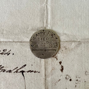 Gladys Ivy Died  Nov 28th 1913 Love Token