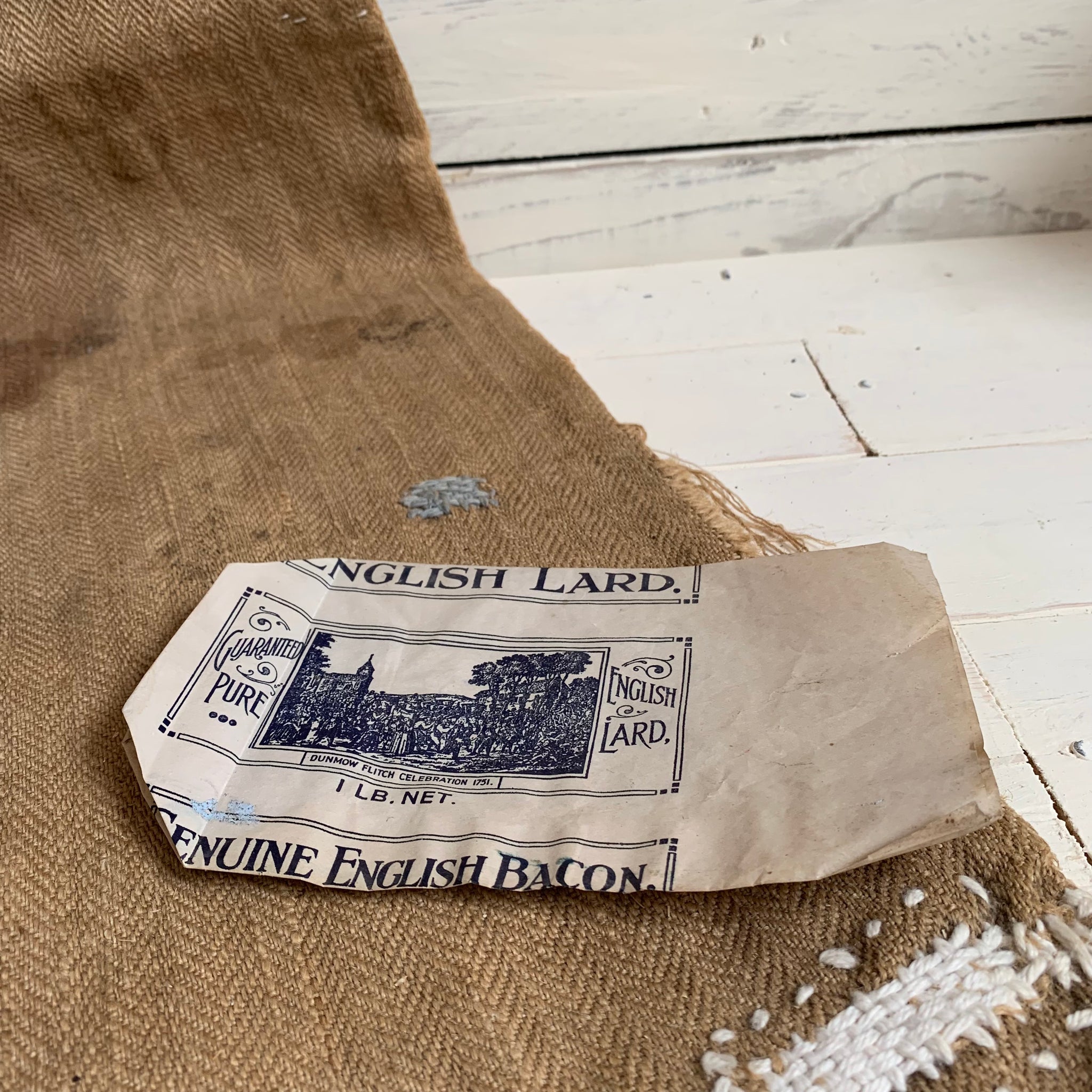 Unusual English Lard Packaging