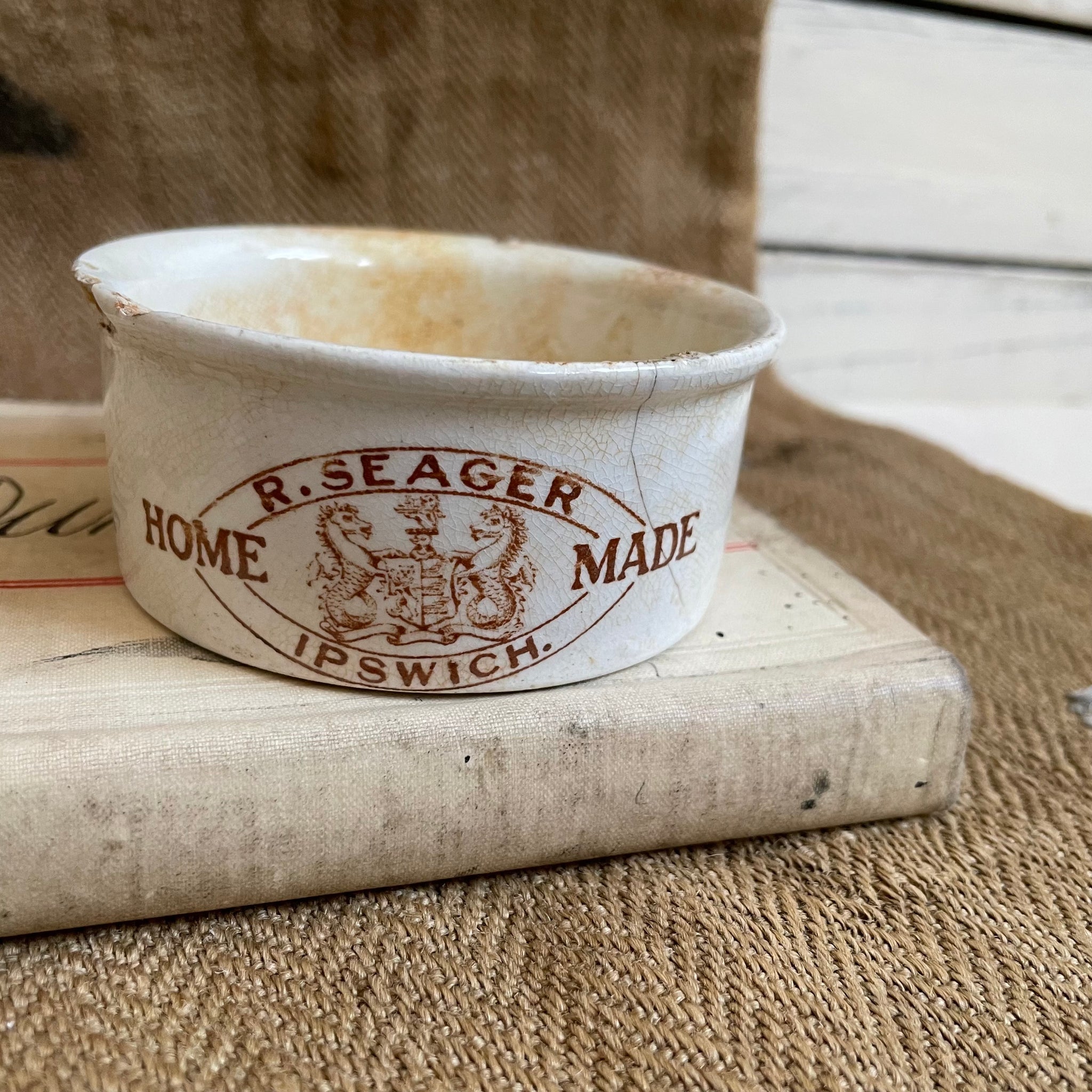Antique Seager's Meat Pot