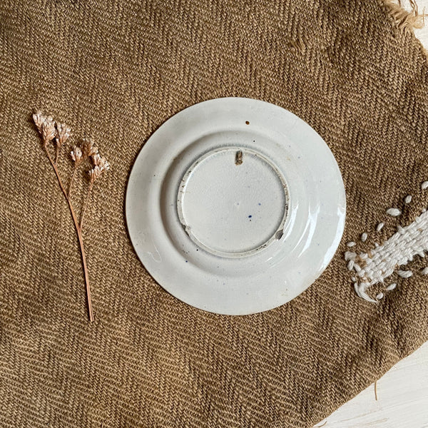 RARE Victorian Staffordshire 'A present for George' Plate