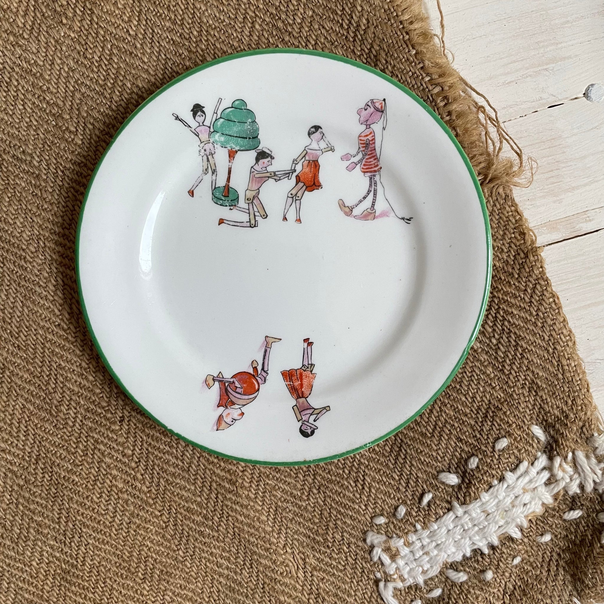 Vintage Peg Grotnertal Doll Plate